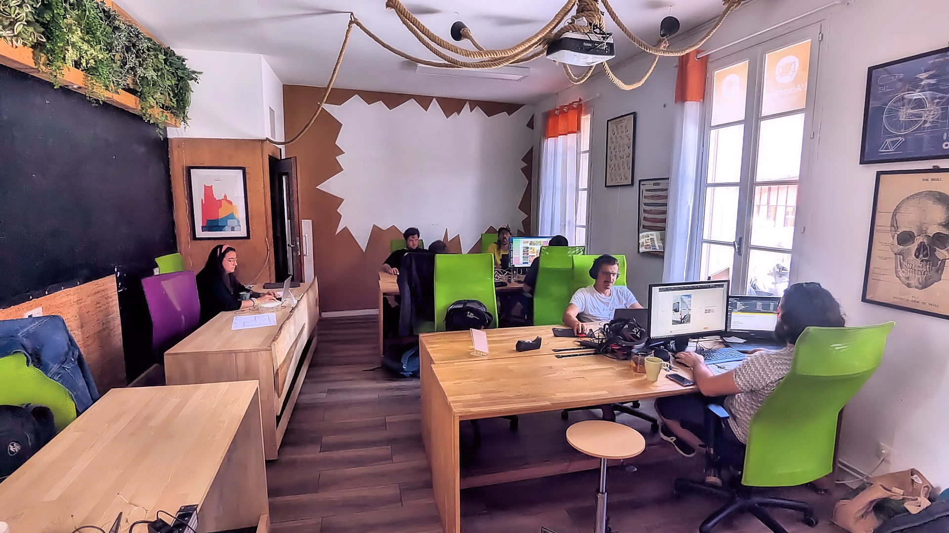 L'open space principal